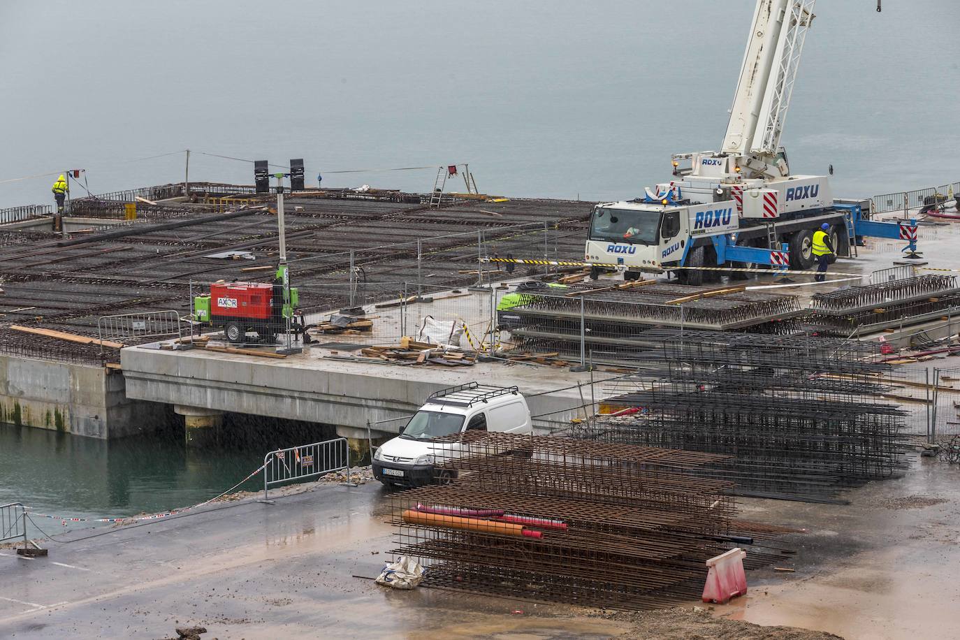 Fotos: Así van las obras en el Puerto de Santander