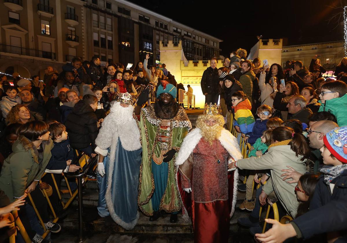 Imagen de archivo de la cabalgata de Reyes de Torrelavega