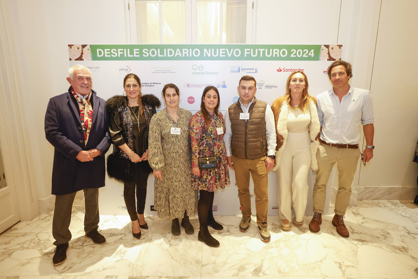 Héctor Moreno, Olga Quintanilla, Isabel Terán, Rocío Peña, Luis Peña, Ruth Duzquiano y Eduardo Díaz Chico.