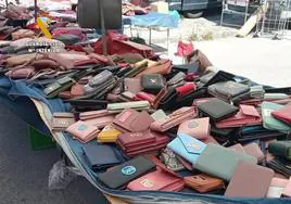 Imagen de archivo de una operación de la Guardia Civil en un mercadillo cántabro.
