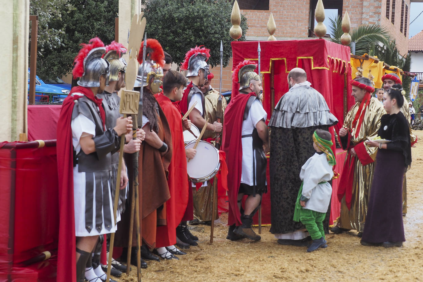 Los soldados romanos estuvieron presentes en la cita declarada Fiesta de Interés Turístico Regional.