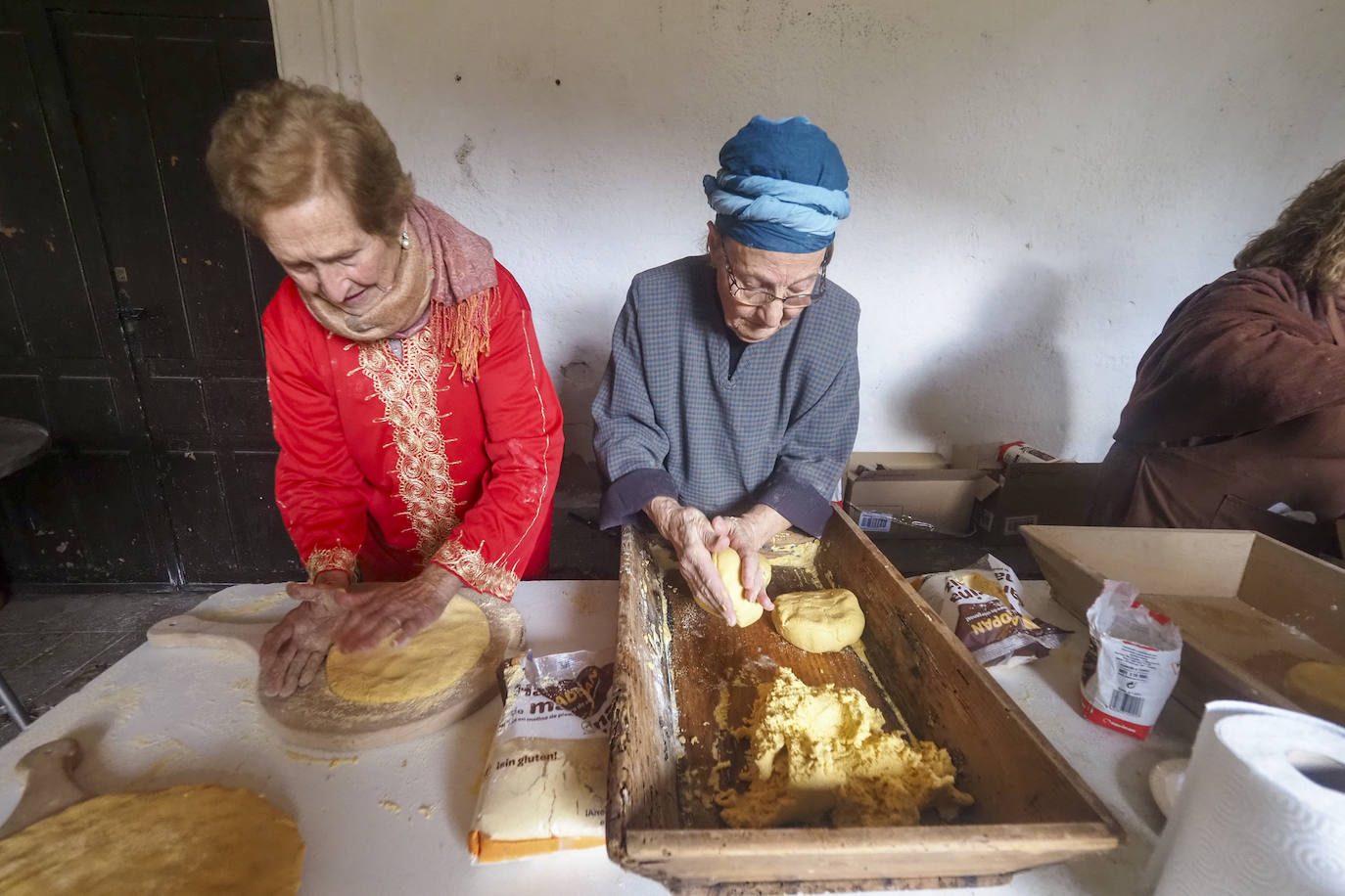 El evento finalizó con la tradicional degustación de torta de maíz con chorizo.