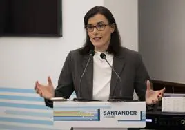 La alcaldesa de Santander, Gema Igual.