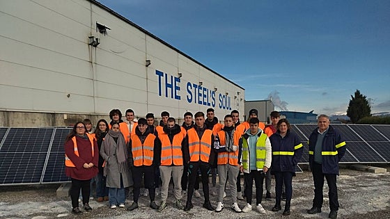 GMI abre sus puertas a los equipos del IES Montesclaros