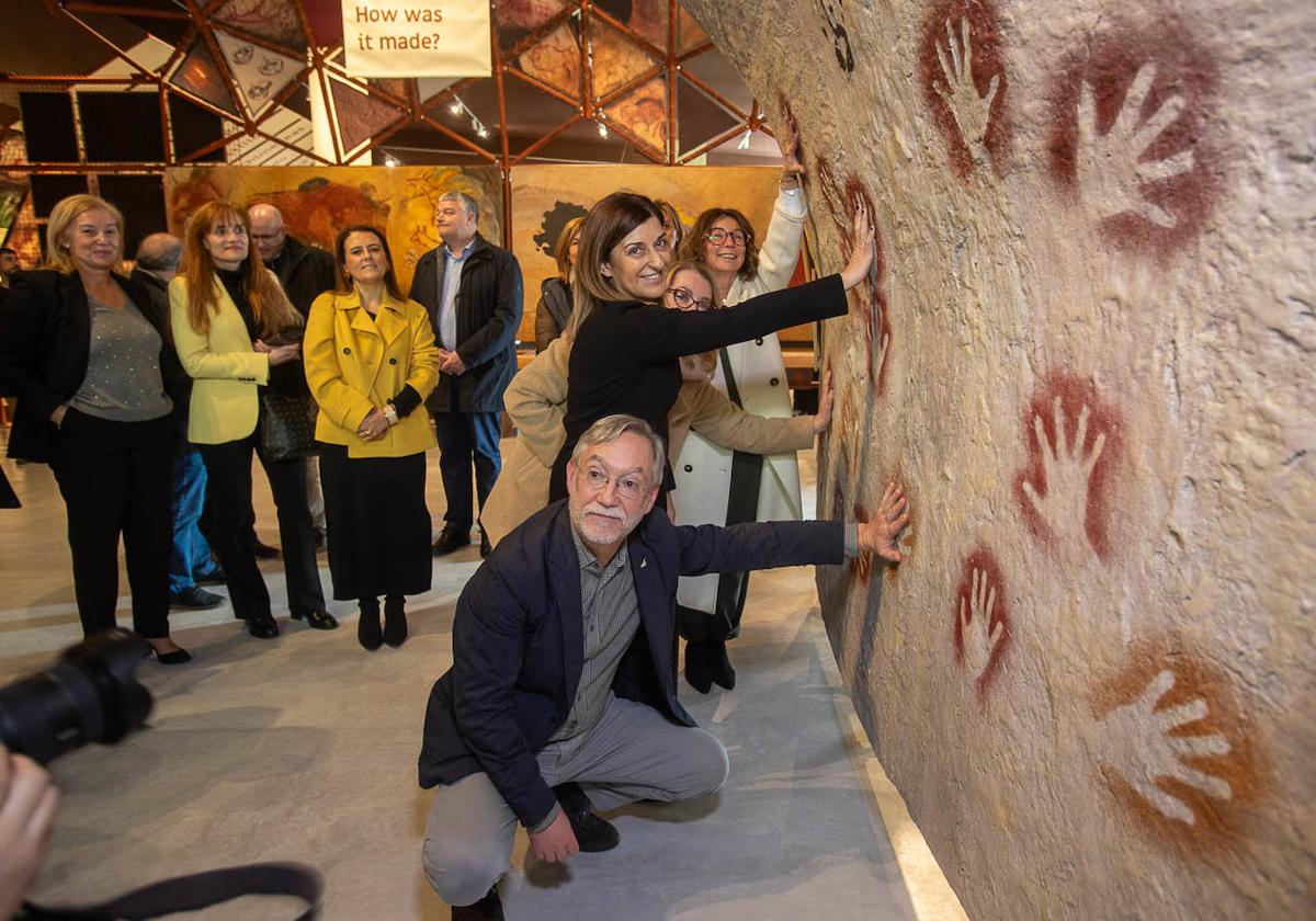 La inauguración del Centro de Arte Rupestre de Cantabria, en imágenes