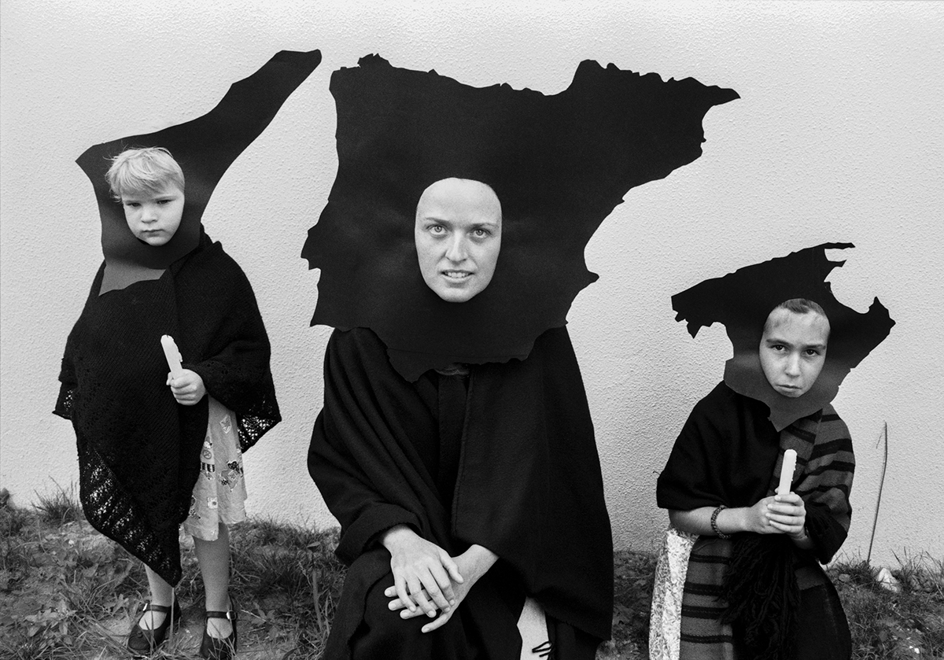 Ouka Leele durante los Cursos de Verano de la UIMP, en 1994. La Magdalena fue uno de sus espacios históricos.