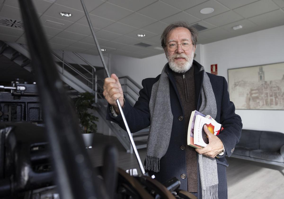 Gabriel Rodríguez Pascual, en la sede de El Diario Montañés.