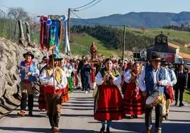 Numerosos vecinos participan cada año en las fiestas de San Blas.