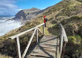 Puente de madera de Tusío