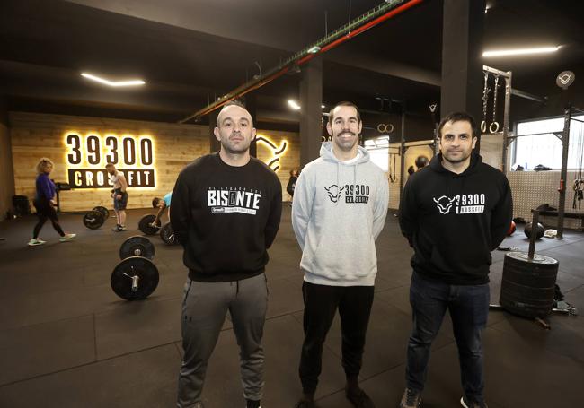 Marcos González, Germán Campo y Luis Díaz.