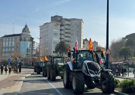 Los tractores, en El Sardinero.