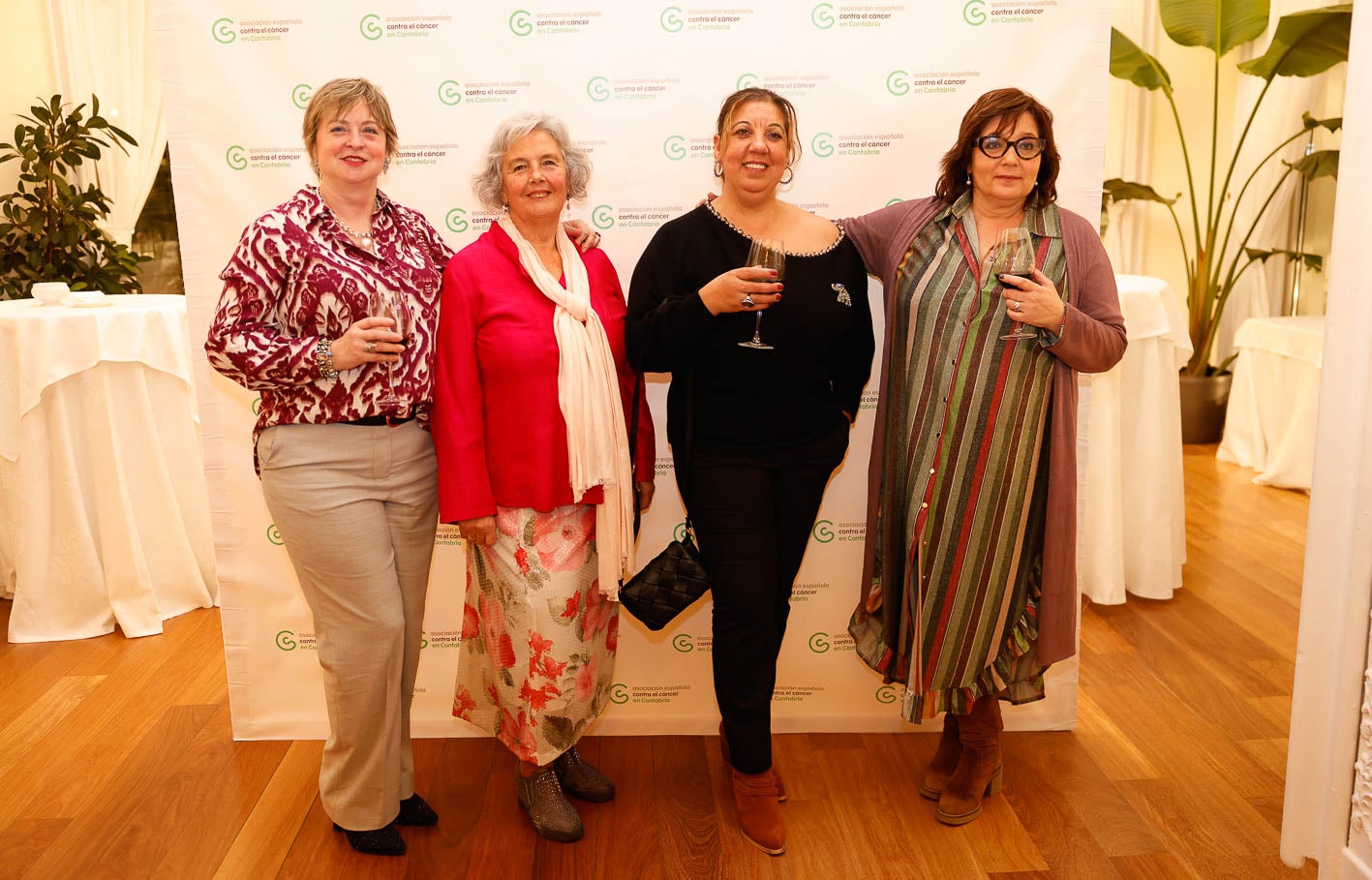 Yolanda Mantecón, Paloma San Román, Inmaculada Jiménez y Alicia Fernández