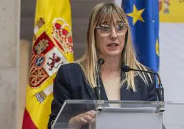 La delegada del Gobierno, María Eugenia Gómez de Diego.