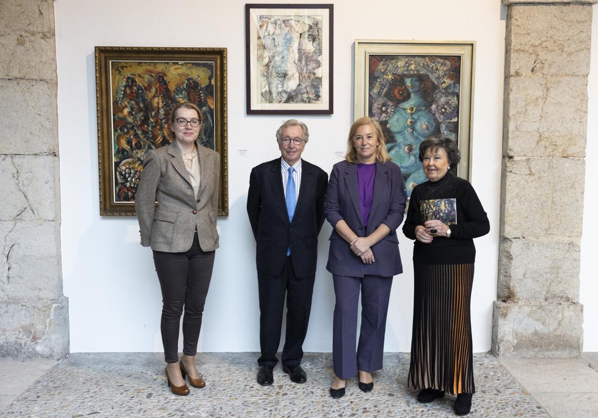 Eva Guillermina Fernández, Eric Licoys, María José González Revuelta y Carmen Carrión.