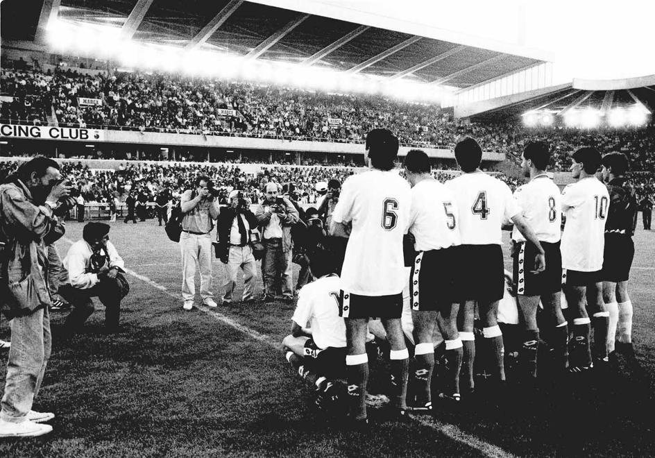 Foto del equipo antes de arrancar el encuentro