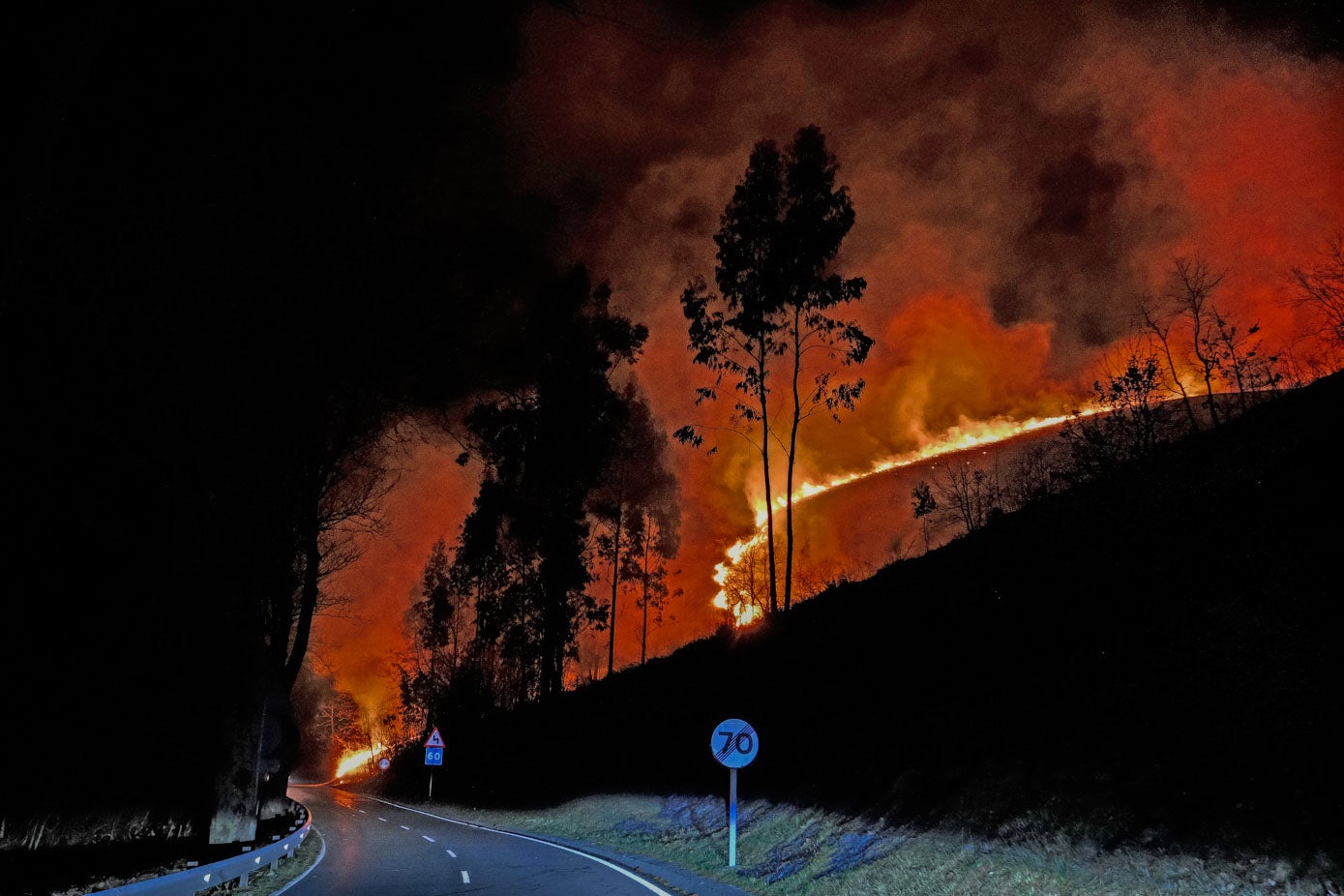 El foco que ha afectado a la zona de Carmona desde otro ángulo