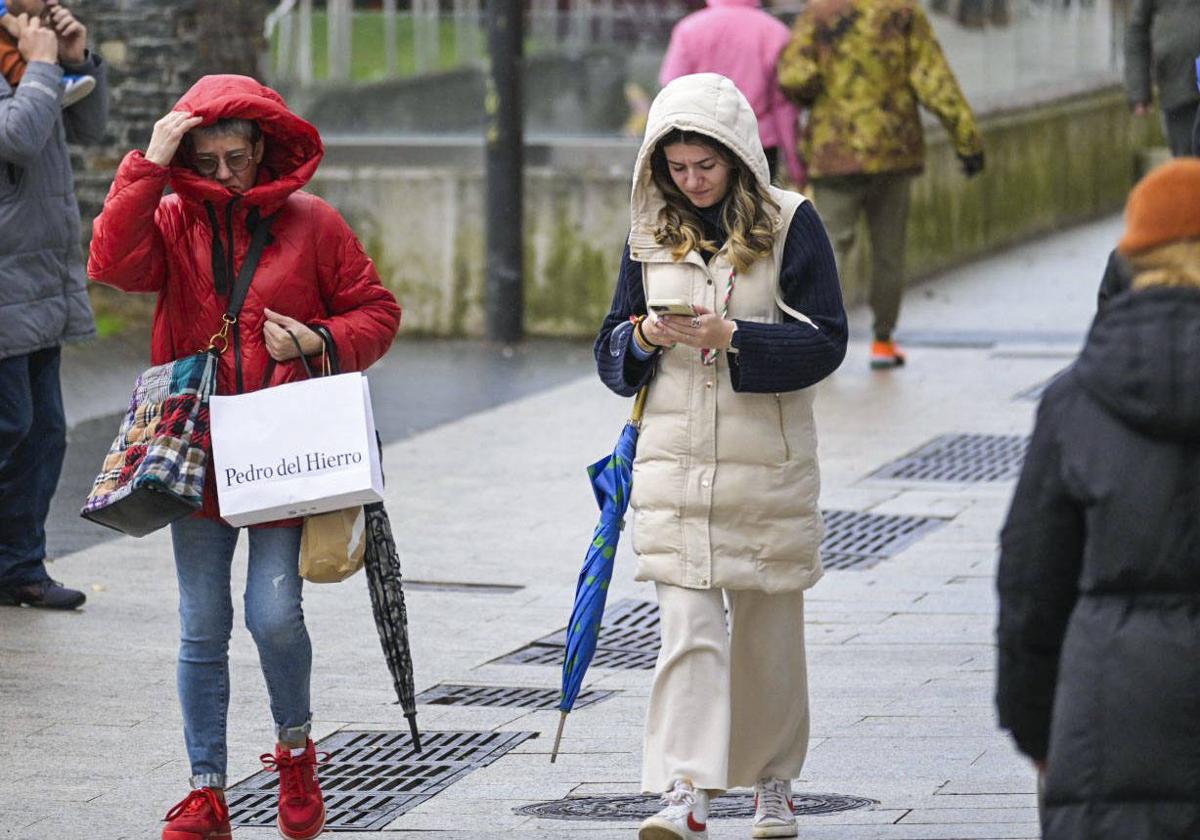 El lunes de temporal, en imágenes