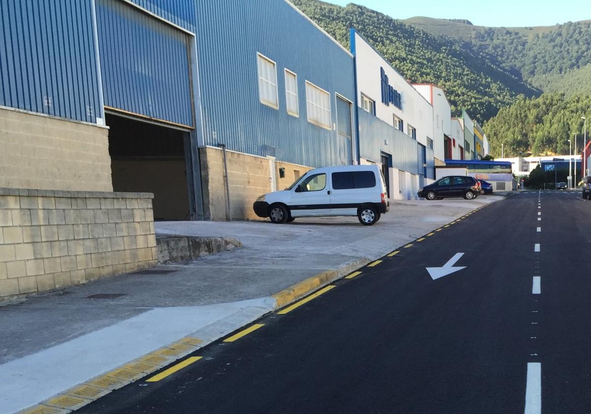 Polígono de Vallegón, en Castro Urdiales, que dispone de una segunda fase de 80.000 m2 pendiente de su comercialización.