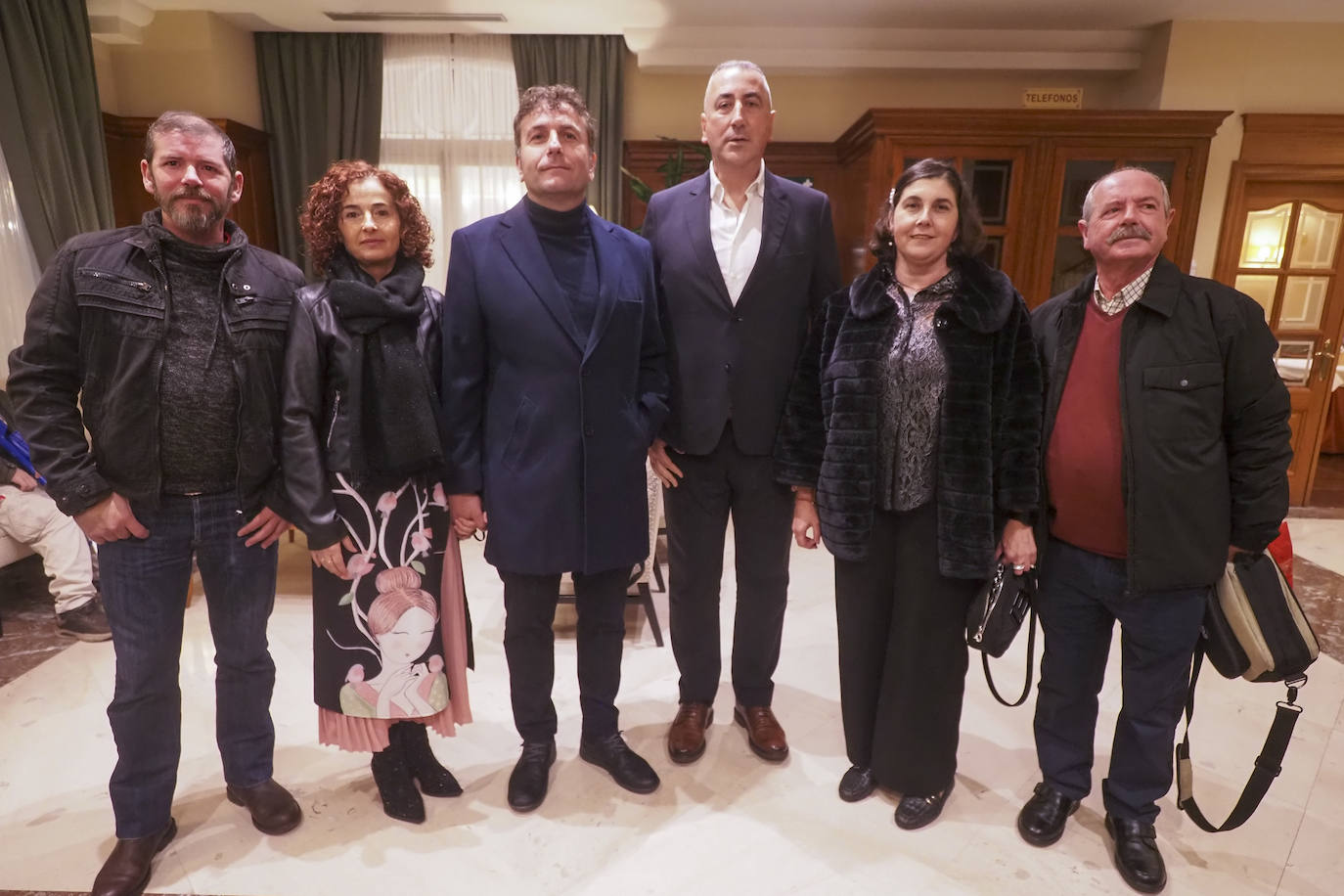 Pedro Pérez, Ana Belaústegui, Pablo Argos, Pedro Martínez, Lidia González, Paco Pérez