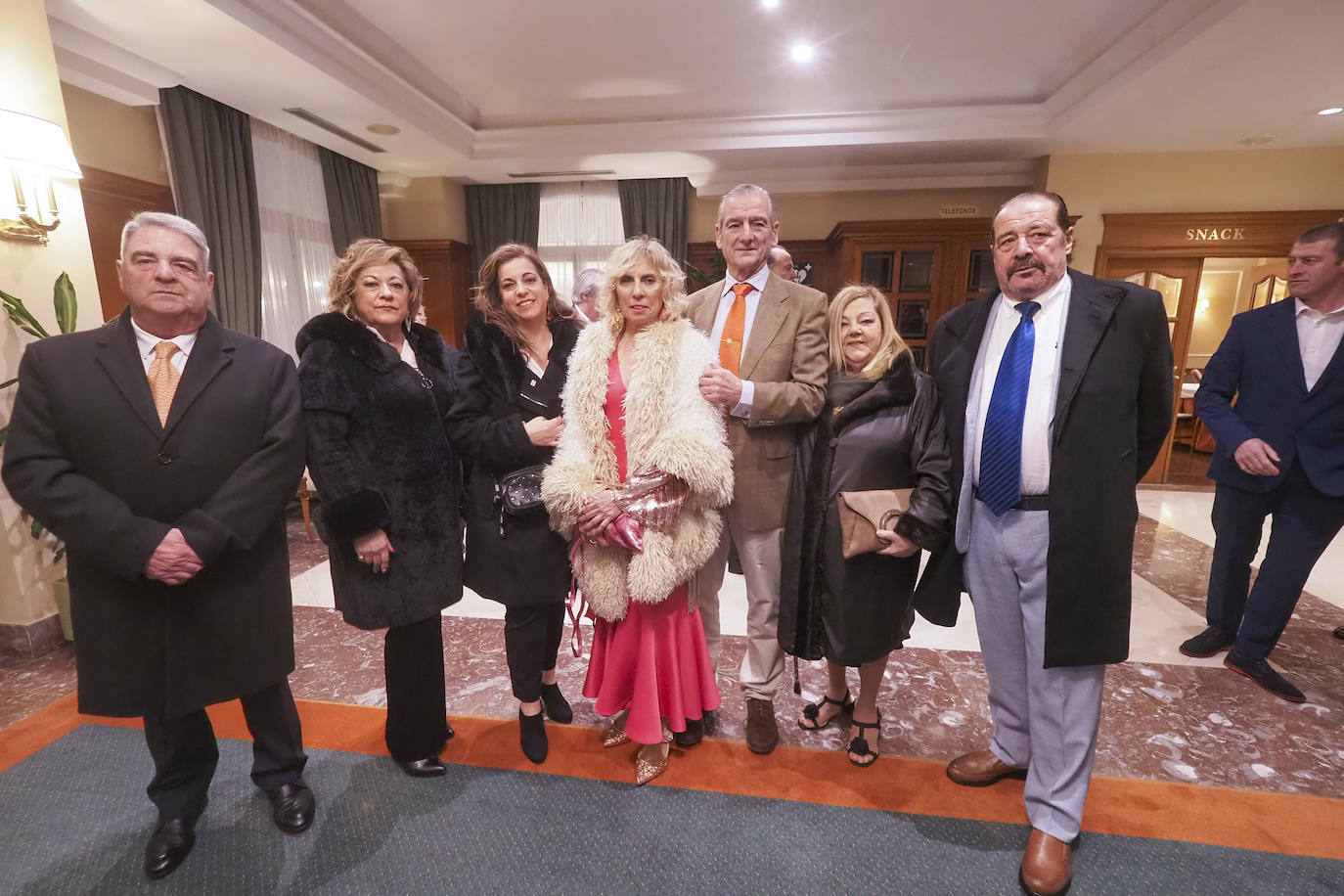 Pedro Peña, Luisa María Sainz, Belén Casares, Eva Fernández, José Luis del Barrio, Belén Agüero, Emilio de Cos.