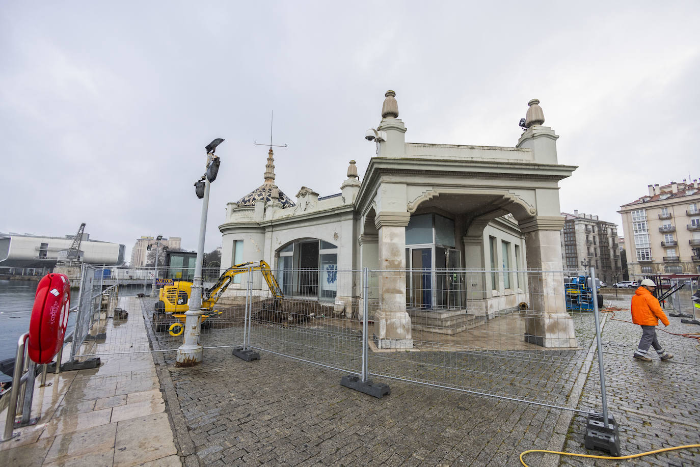 El Palacete del Embarcadero será un espacio multifuncional tras su rehabilitación integral 