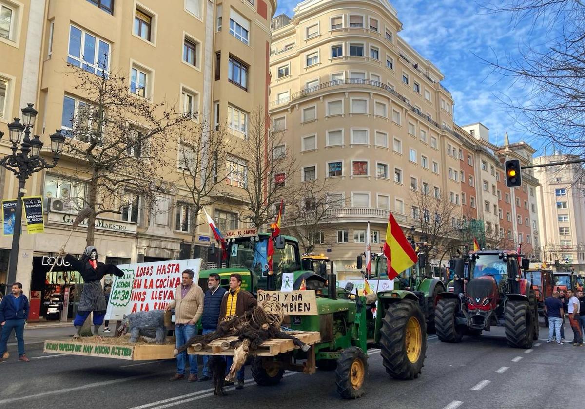 Noche en la calle y nueva tractorada en la mañana