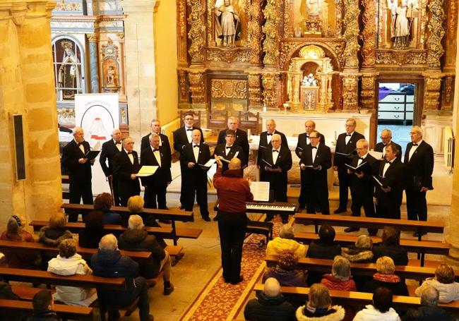 El Coro polifónico de voces graves Voz del pueblo de Guarnizo.