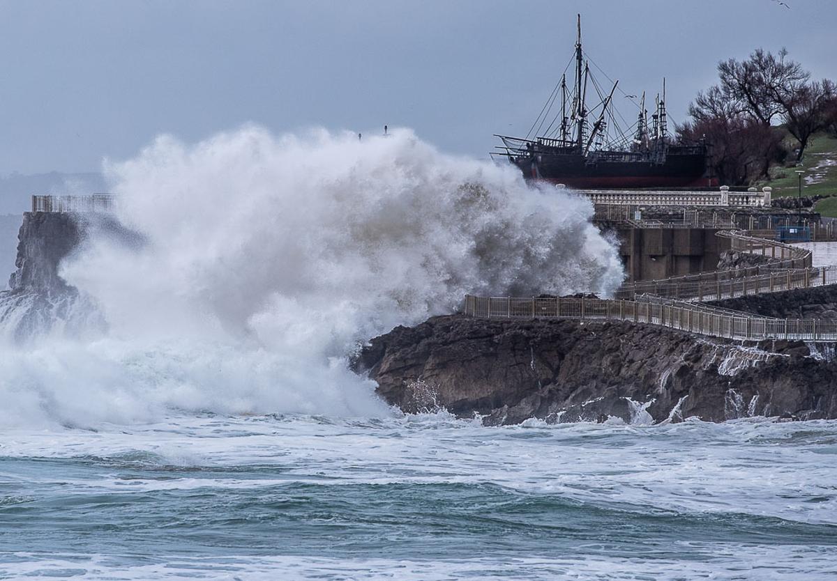 Louis descarga su fuerza en Cantabria