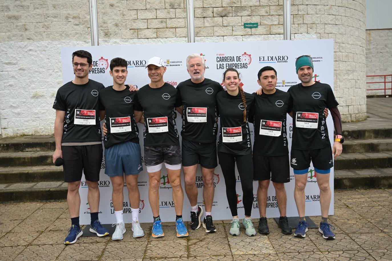 Con siete integrantes participó Nissan Cantabria.