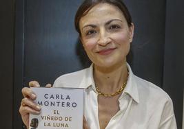 Carla Montero, con su nueva novela, la cuarta ambientada en la Segunda Guerra Mundial.