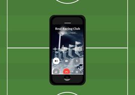 La divertida alineación del contestador del Racing: «¡Con el 1, taquillas! ¡Con el 2, tienda!»