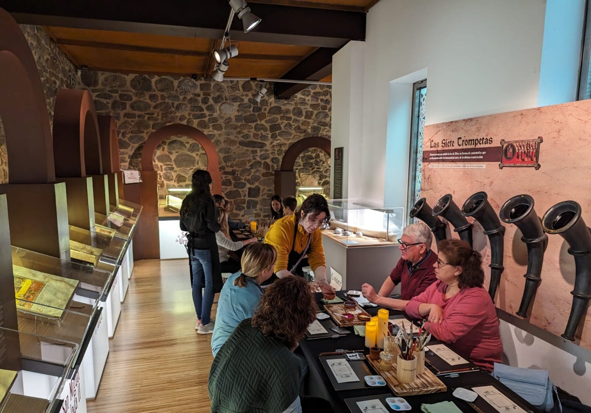 Taller de la Iluminación de los Beatos celebrado recientemente.