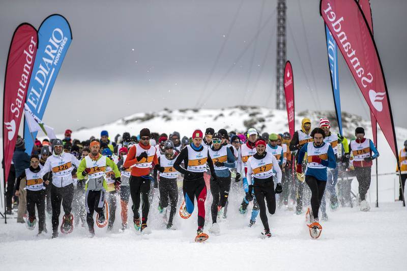 El mundial de raquetas de nieve es una de las propuestas más significativa de cuantas se celebran estos días