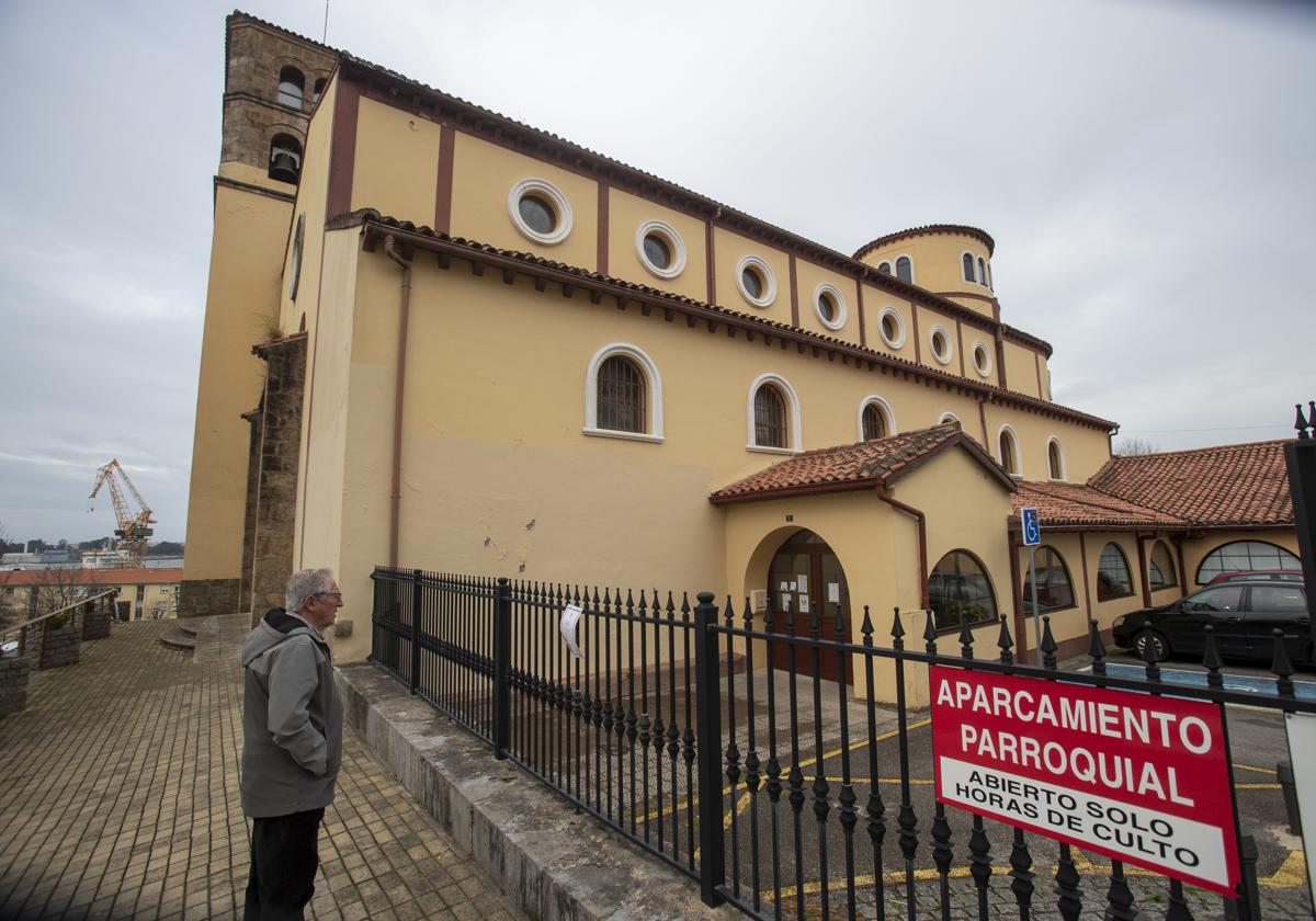 La iglesia de El Astillero no podrá abrir para San José