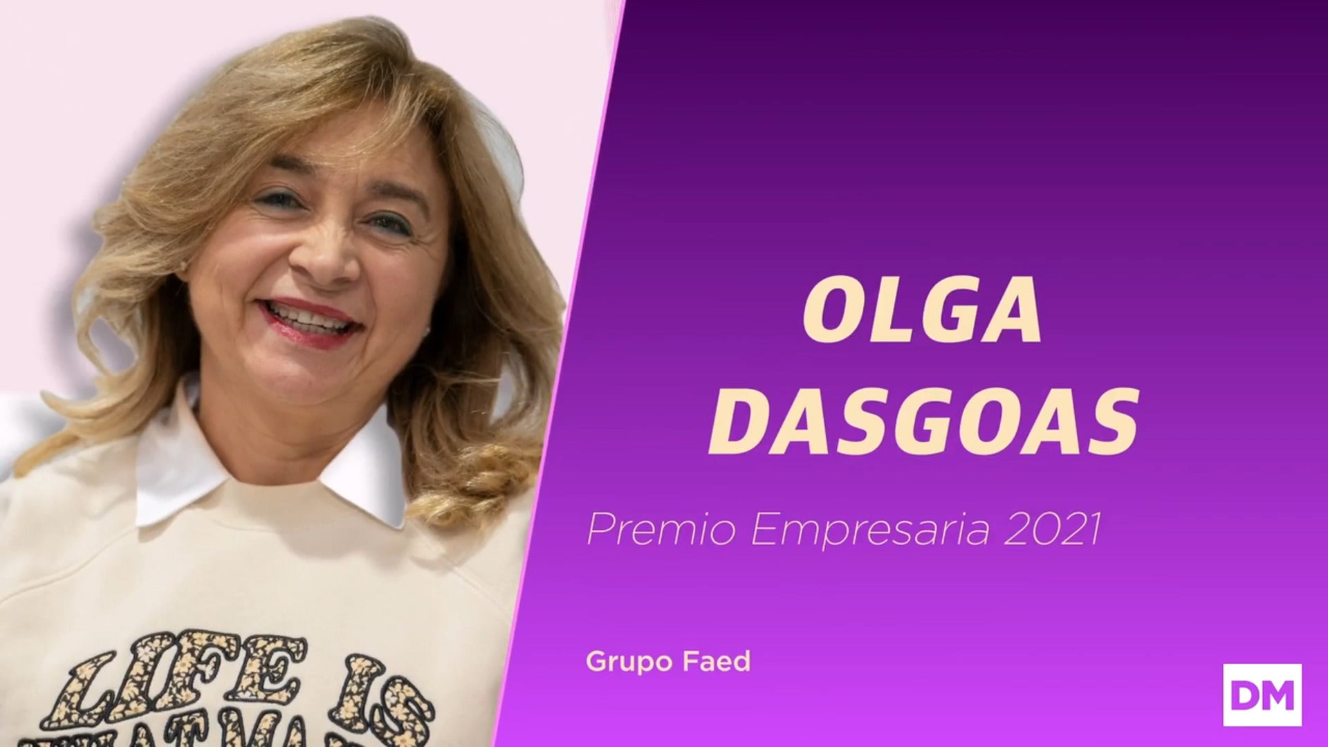 Olga Dasgoas (Grupo Faed): «La corresponsabilidad está más interiorizada»