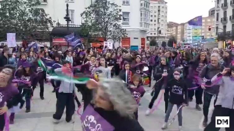 Manifestación en Santander