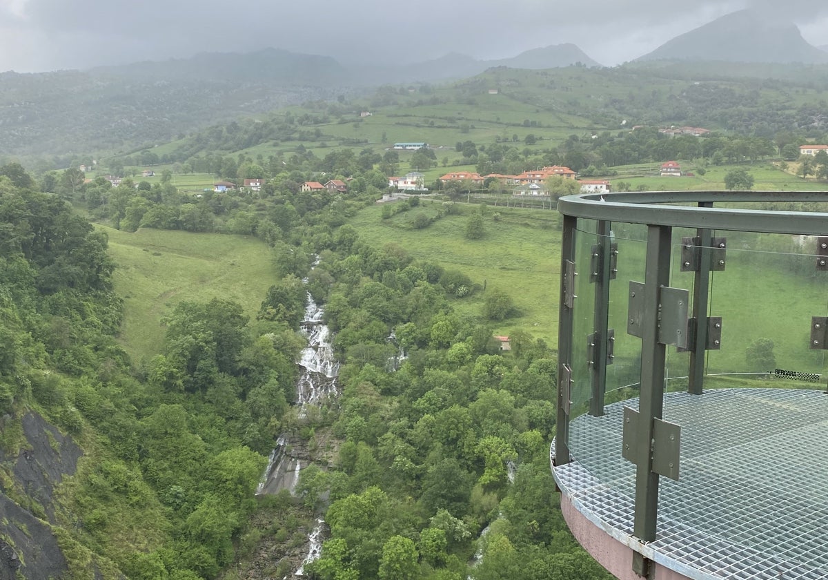 Mirador del Gándara, en Soba.