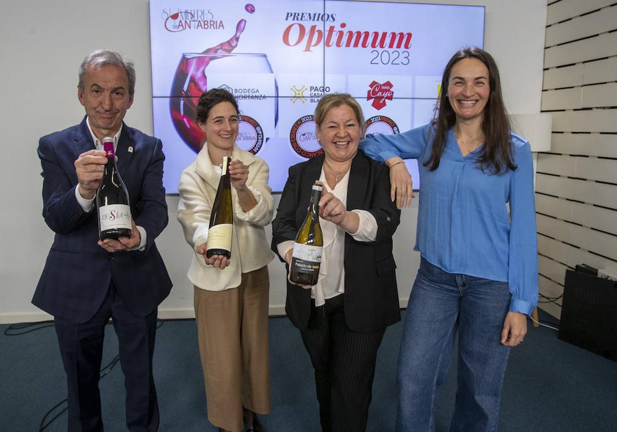 Manel Gómez, Irene Rodríguez, Eva Sánchez y Elvira Abascal.