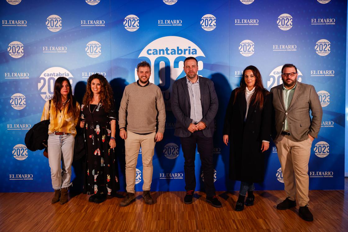 Gema Sánchez, Sonia Carra, Eduardo Collado, David Vázquez, Lara Aguado y Alfredo Casanova.