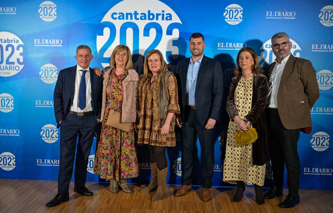 Rafael de la Gándara, María Teresa Fernández, Yolanda García, Juan Manuel Mancebo, Amalia Castañeda y Paco Gutiérrez.