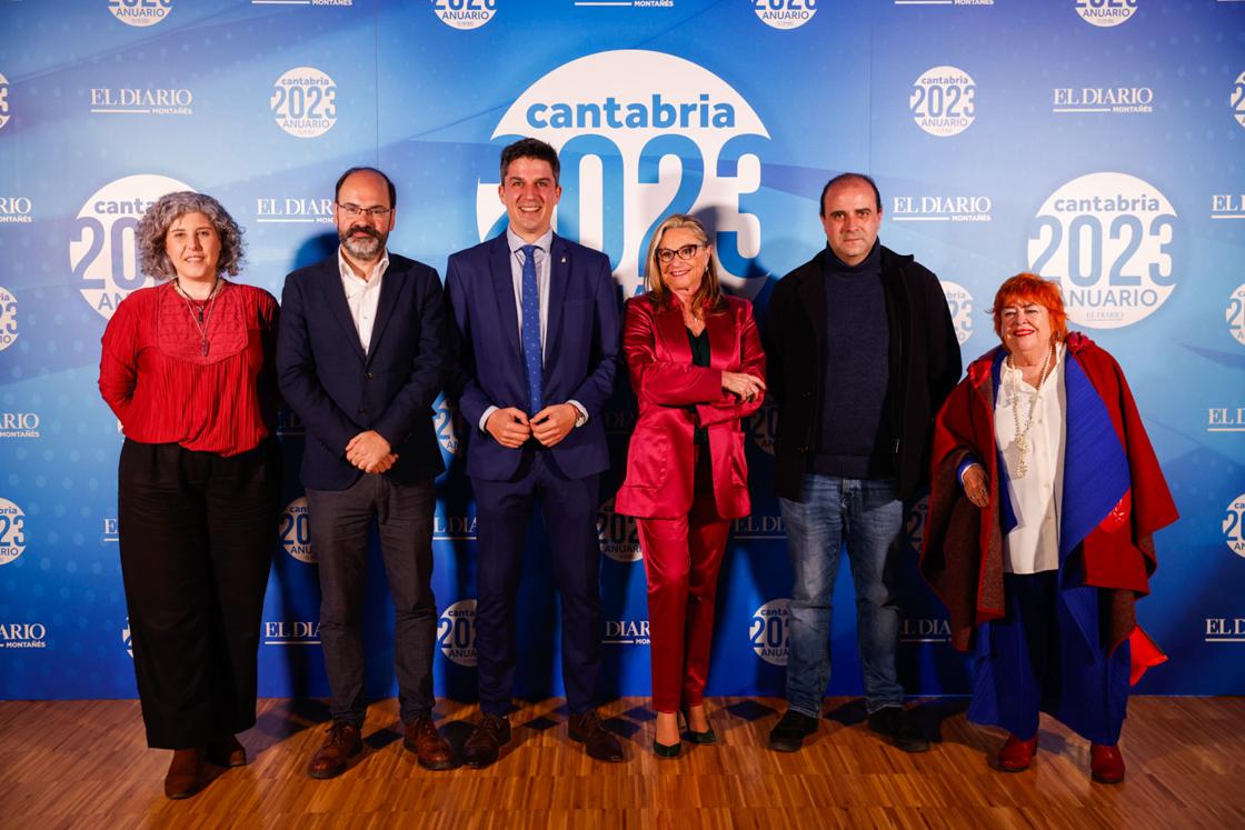 Laura Romano, José Luis Urraca, Daniel Fernández, Concha González, Fernando Rodríguez y Rosa Pereda.