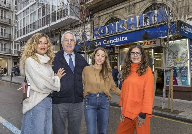 Marián, Pedro, María Eugenia y Ana.