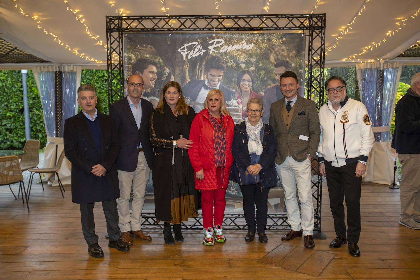 Cándido Cobo, Juan José Alonso, Concepción Revuelta, María Luz Fernández, Clara Gallego, Alejando Liz y Miguel Rincón.