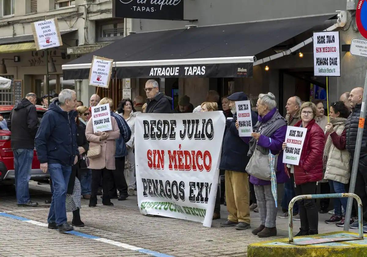 Una de las protestas de lo vecinos