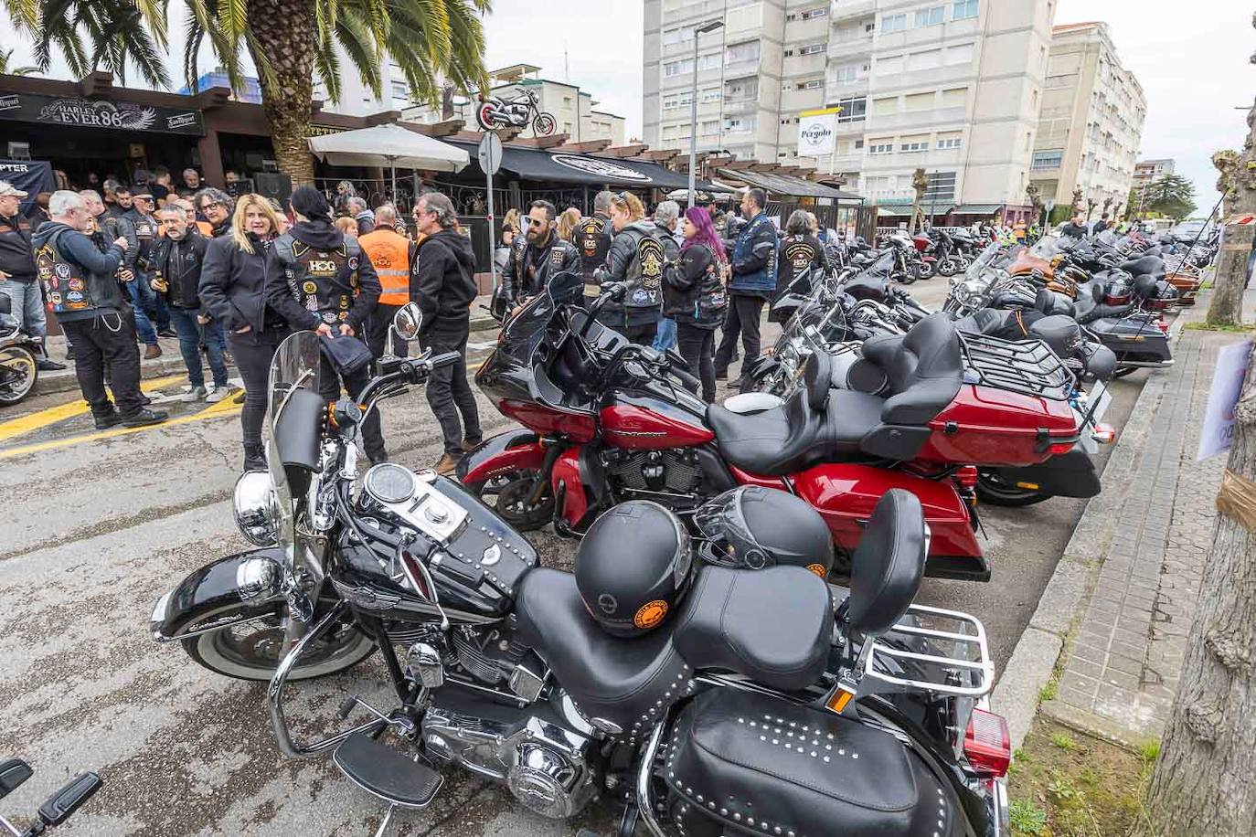 Los participantes hicieron una parada en la villa pejina. 