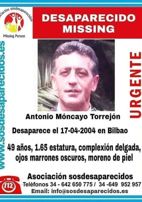 Imagen - Cartel de Sos Desaparecidos.