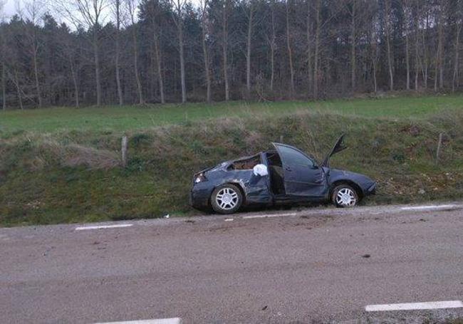 Estado en el que quedó el coche siniestrado