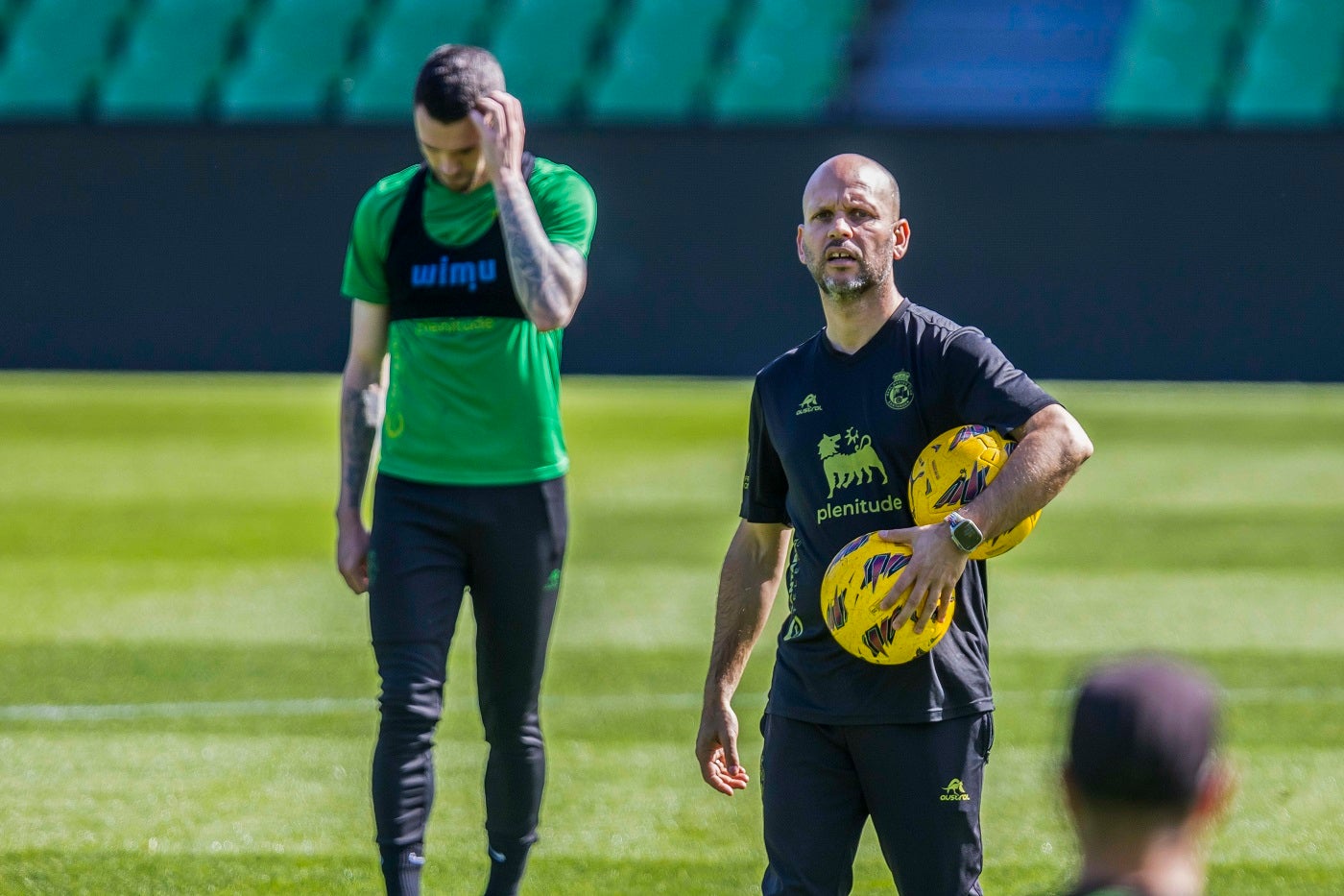 José Alberto habla de «canalizar a nuestro favor» toda la ilusión que rodea al Racing.