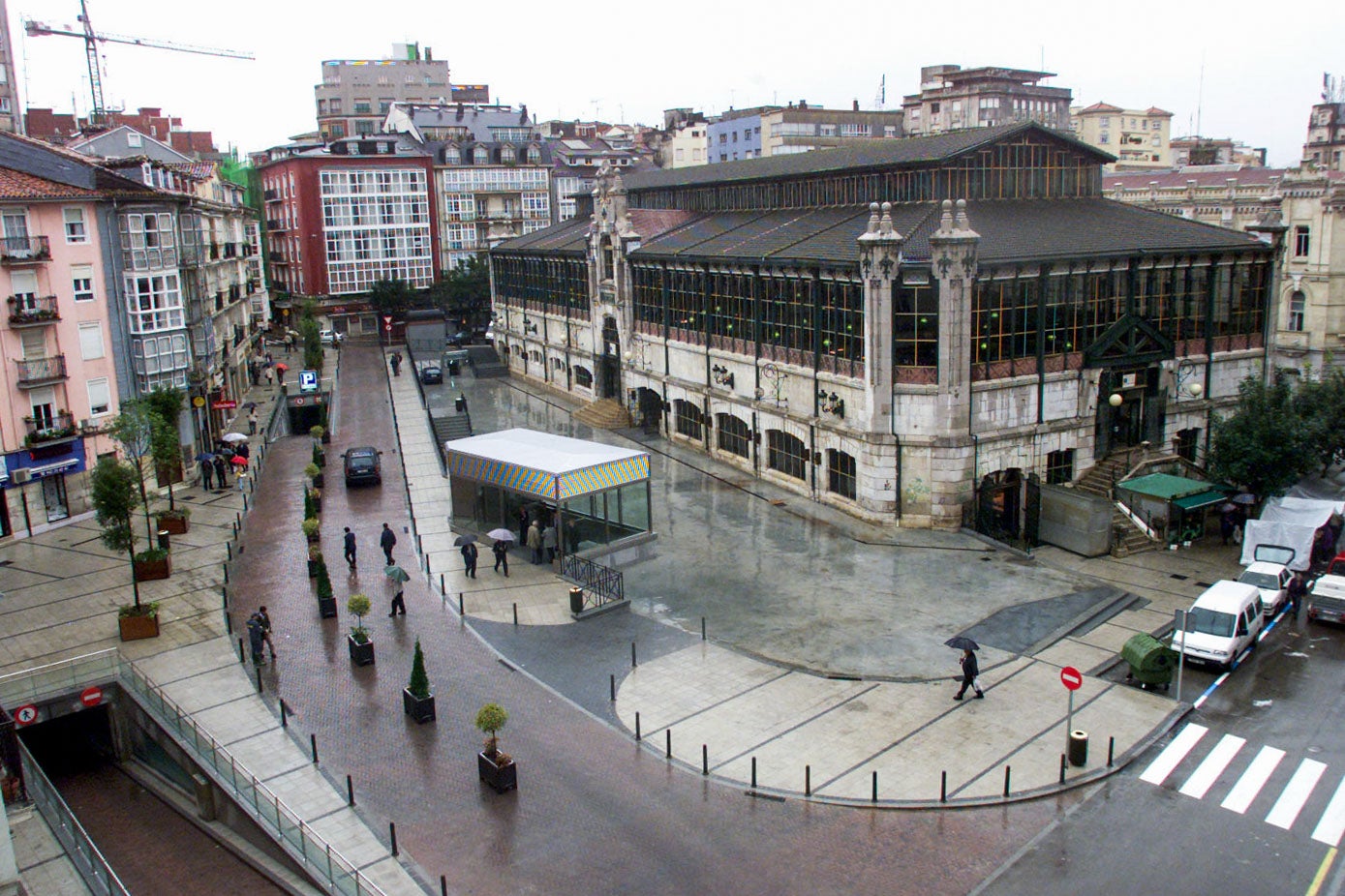 Vista general del Mercado de la Esperanza.