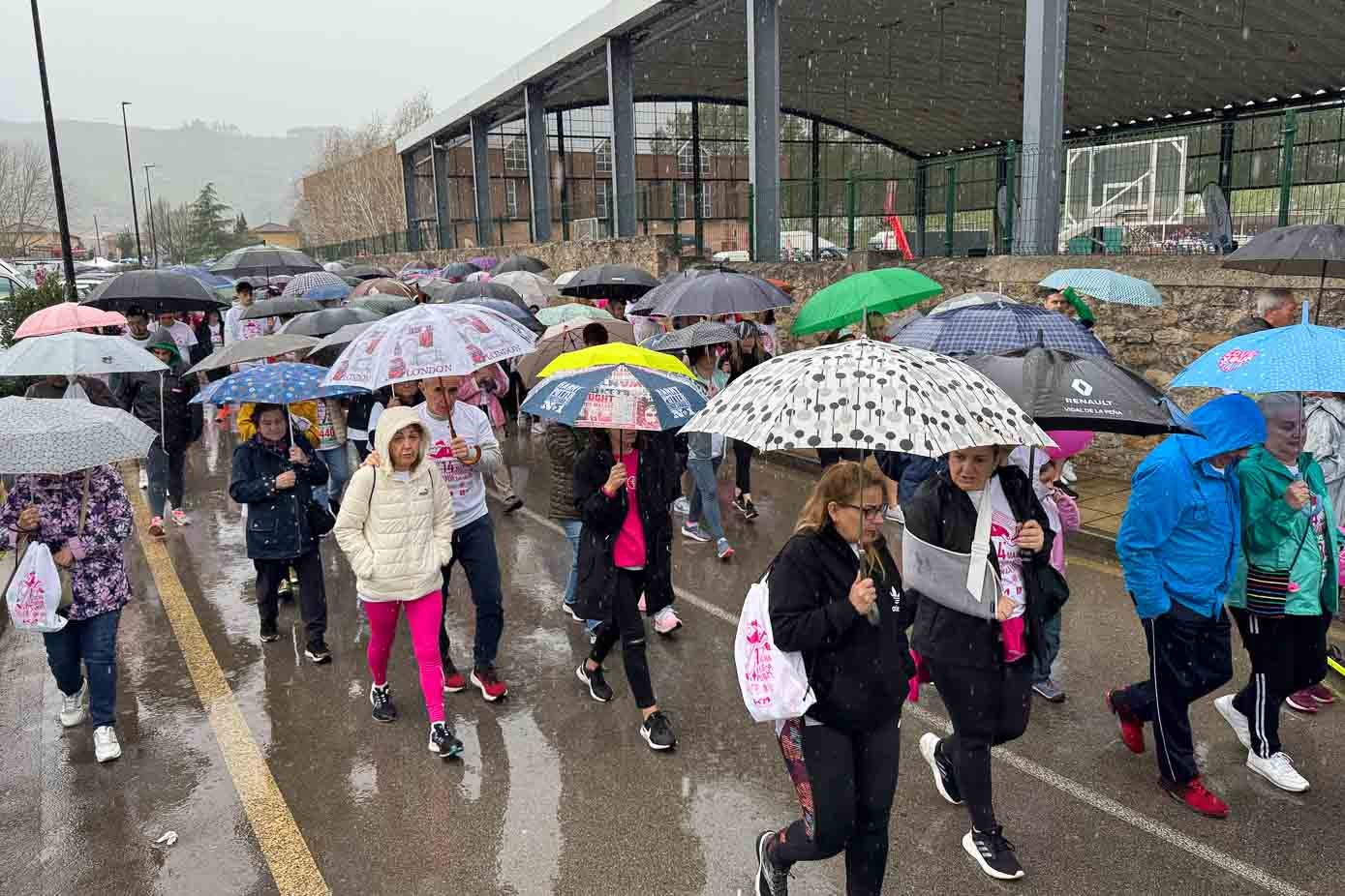 Luchamos por la Vida se impone a la lluvia